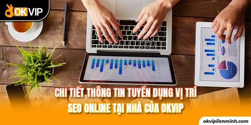 Chi tiết thông tin tuyển dụng vị trí SEO online tại nhà của OKVIP
