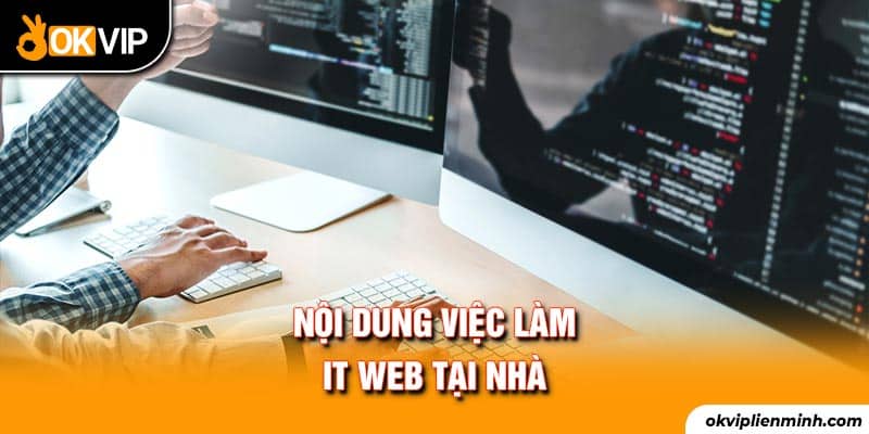 Nội dung việc làm IT web tại nhà 